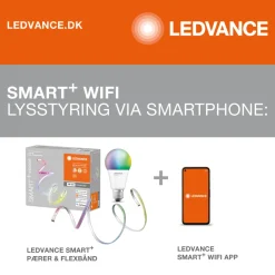 LEDVANCE SMART+ standard pære farget E27 9 W