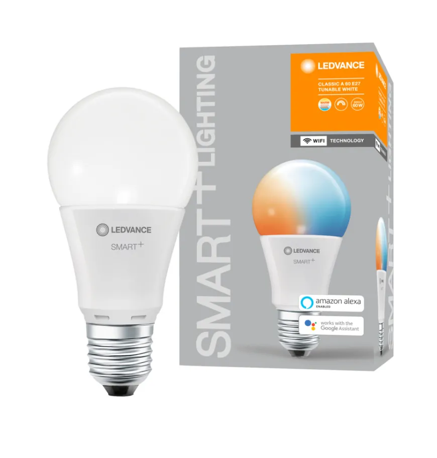 LEDVANCE SMART+ standard pære hvit E27 9 W