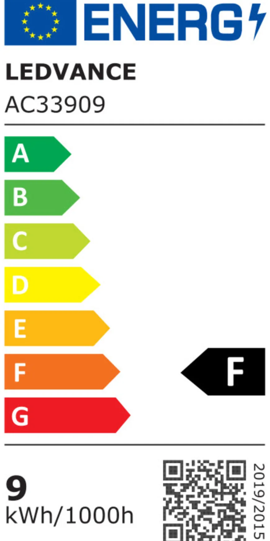 LEDVANCE SMART+ standard pære hvit E27 9 W