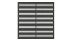 Levegg svart grunnet 180 x 180 cm