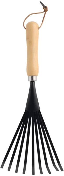 Løvrive med 9 tenner bambus 35 cm - Garden®