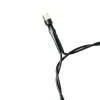 Lyskjede med 200 LED-istapper 5,85 meter