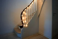 Lyskjede med 100 LED-snøballer 9,9 meter