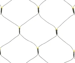 Lysnett m/timer 100 LED-pærer 1 x 1,8 meter