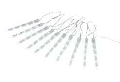 Lysslynge med 10 LED-istapper 9,5 meter