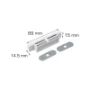 Magnetlås 69 x 15 mm - 2 stk.