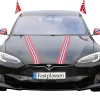 17. mai bilsett med flagg