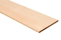 Massiv hylle i gran 18 mm x 30 x 100 cm