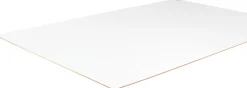 MDF-plate 3 mm hvit - 80 x 120 cm