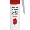 MS fuge all in one grå 300 ml - Stabile
