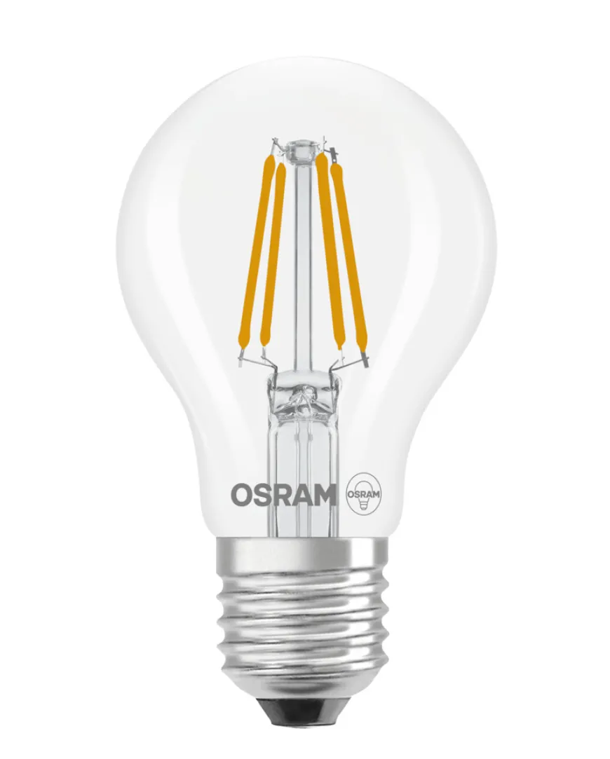 Osram LED Superstar Classic klar standard dimbar E27 5 W