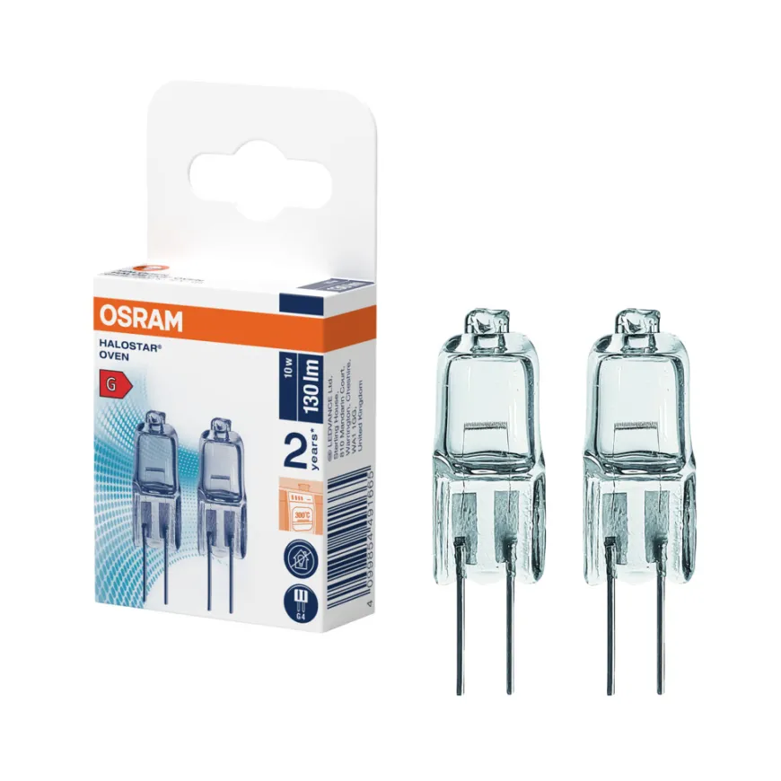 Osram ovnspære G4 10 W 2-pk.