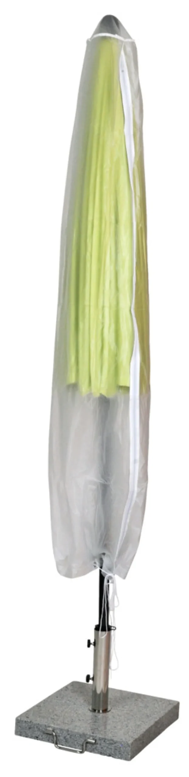 Overtrekk markedsparasoll klar plast 195 cm - Sunlife®