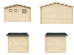 Palmako redskapsbod Lotta 5,6 m² 320 x 205 cm