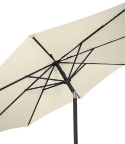 Parasoll Arizona beige m/sveiv og tilt Ø300 - Sunlife®