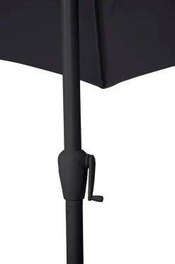 Parasoll Arizona svart m/sveiv & tilt svart Ø300 - Sunlife®