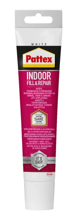 Pattex Akrylfuge Fill & Repair hvit 50 ml