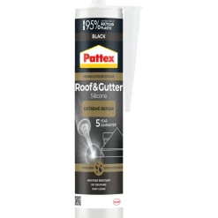 Pattex tak & reparasjonsmasse 300 ml - svart