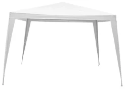 Paviljong Lido 3x3 m metall og hvit PE - Sunlife®