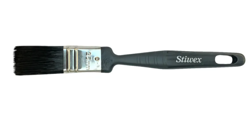 Pensel flat 25 mm gjenbruksplast - Stiwex
