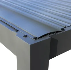 Pergola 3 x 3 x 2,3 meter mørkegrå