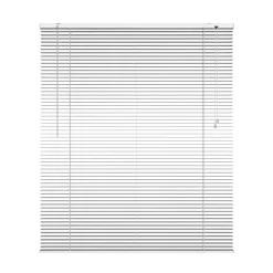 Persienne aluminium hvit 110 x 130 cm