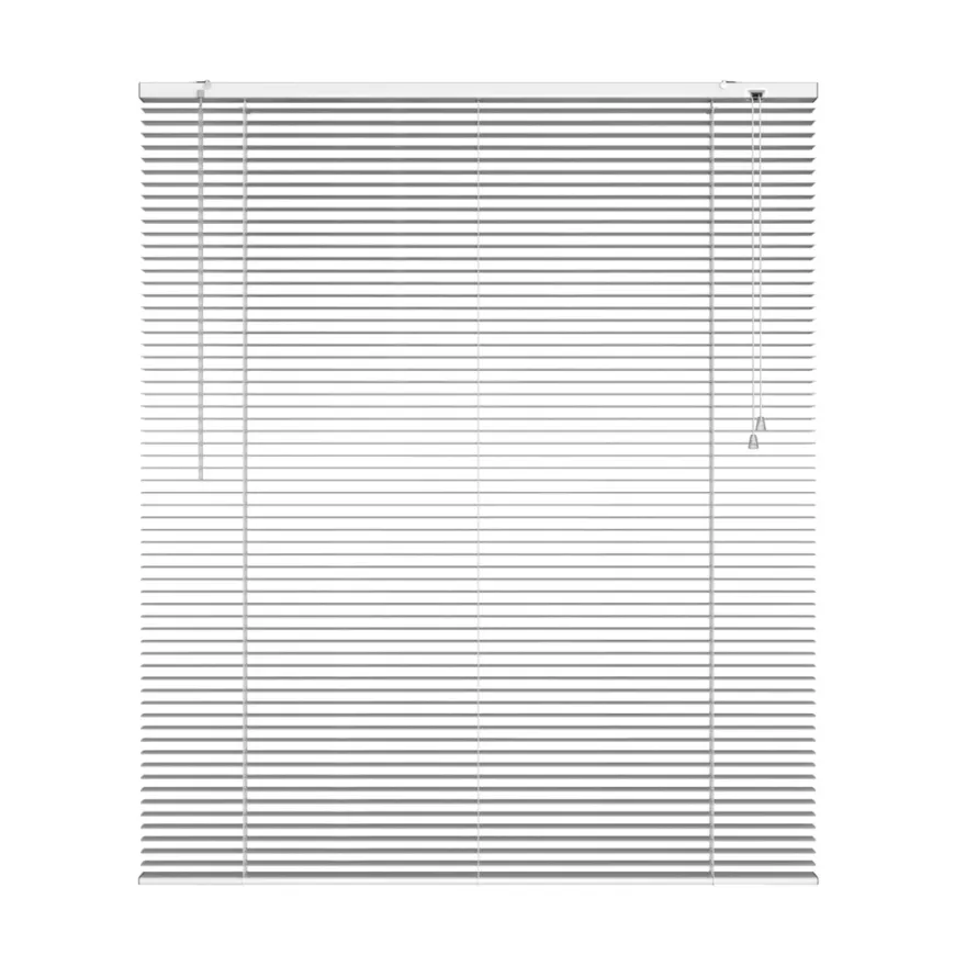 Persienne aluminium hvit 90 x 130 cm
