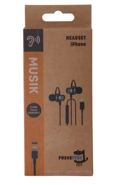 PhoneFood headset med lightning stikk