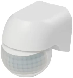 PIR-sensor 180° innendørs/utendørs hvit – Elworks