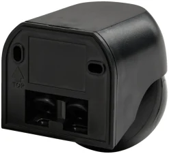 PIR-sensor 180° innendørs/utendørs svart – Elworks