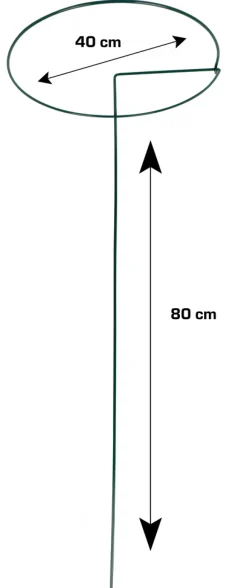 Plantestøtte 70 cm