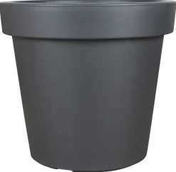 Plastkrukke svart Ø30 x H27,3 cm