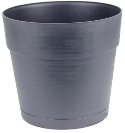 Plastpotte svart Ø20 cm