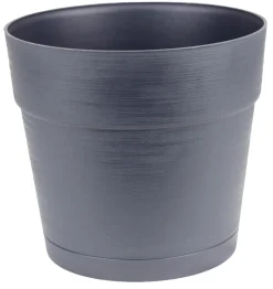 Plastpotte svart Ø29 cm