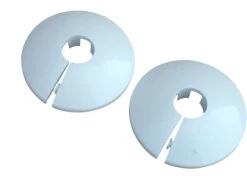 Plastrosett 3/4" hvit - 2 stk.