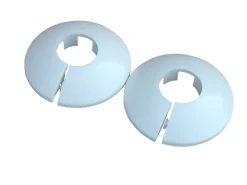 Plastrosett 3/8" hvit - 2 stk.