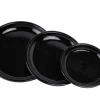 Pottefat blank svart Ø27 cm