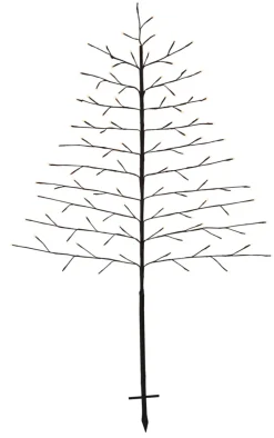 Pyntetre med 96 LED-pærer H150 cm