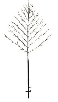 Pyntetre med 96 LED-pærer H150 cm