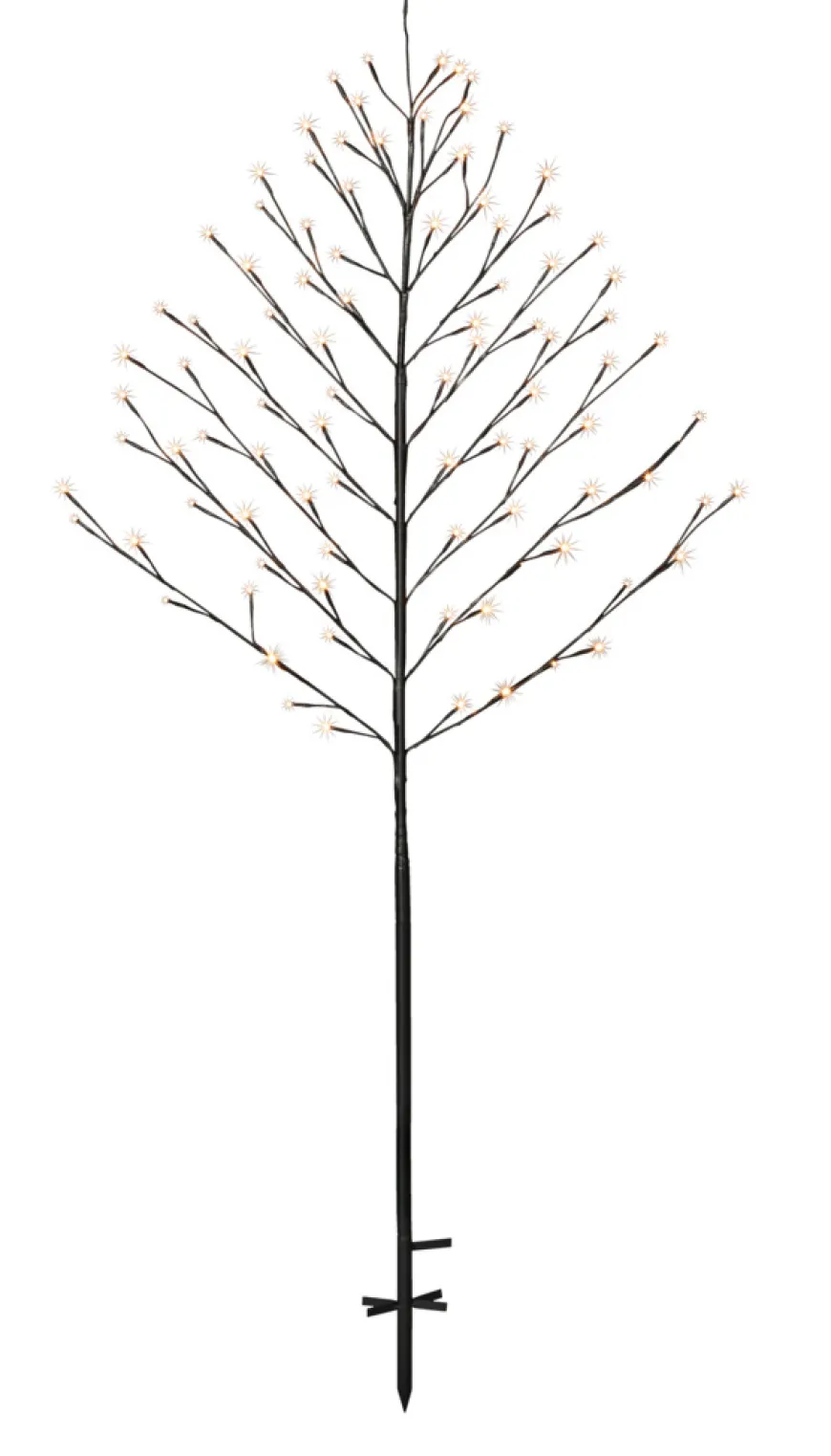 Pyntetre med 96 LED-pærer H150 cm