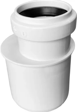 Reduksjonsrør hvit 50 mm x 32 mm