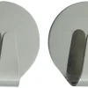 Runde kroker 2 stk. stål - Target