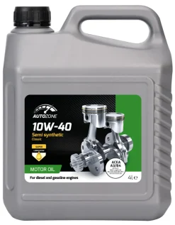 Semi-syntetisk motorolje 10W-40 - 4 liter