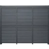 Sidepanel til pergola m/lameller - Outfit