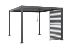 Sidepanel til pergola m/lameller - Outfit