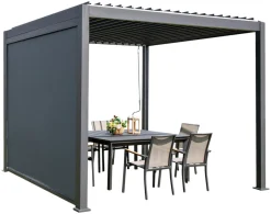 Sidepanel til pergola 3 x 3 meter