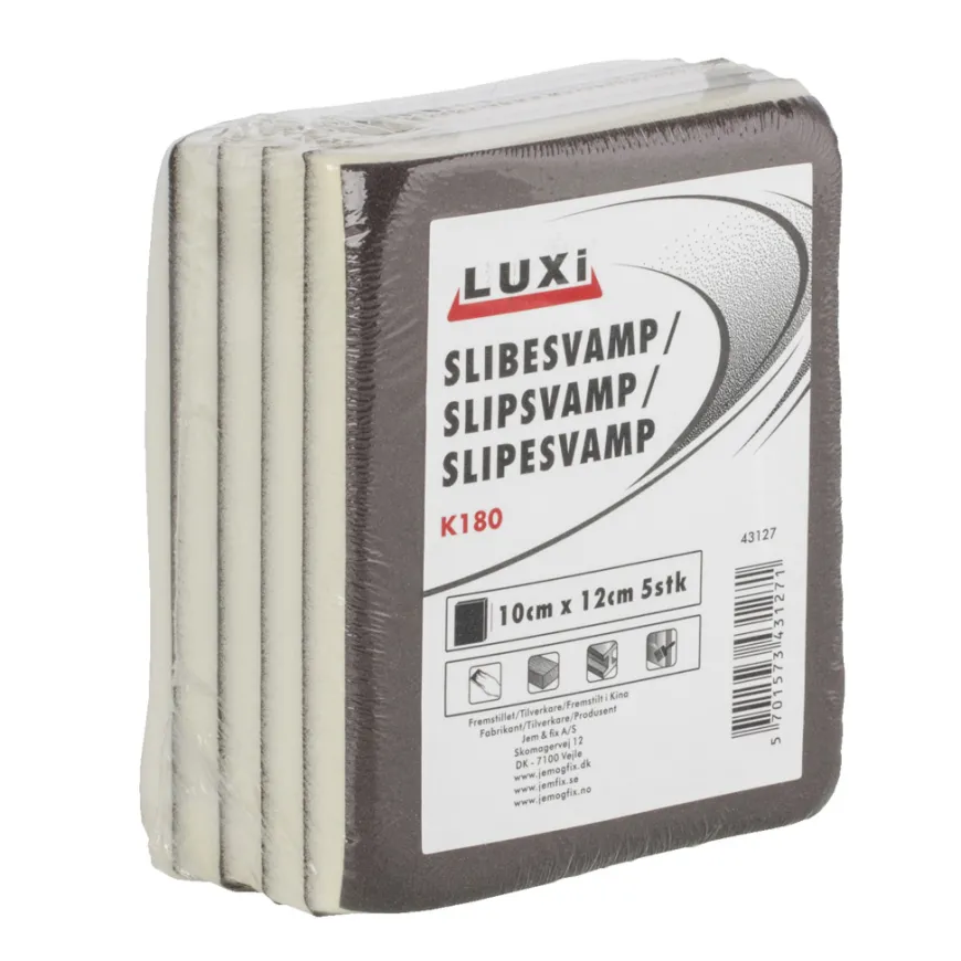 Slipepute korn 180 - 10 x 12 cm - 5 stk.