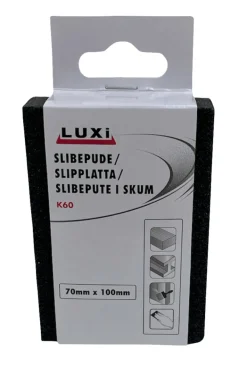 Slipesvamp korn 60, 70x100 mm - Luxi