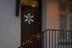 Snøfnugg med 24 LED akryl Ø40 cm