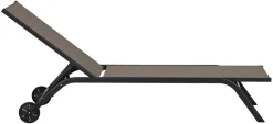 Solseng Lima svart/grå 190,8 x 67 x 30 cm - Sunlife®